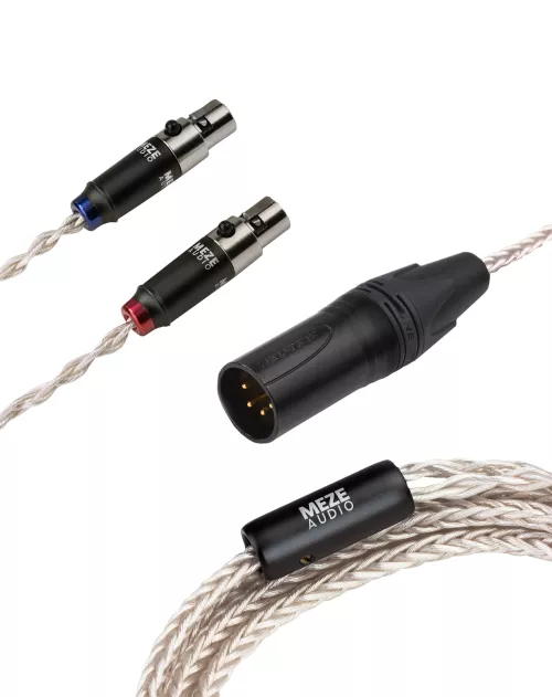 Meze Audio Empyrean and Elite Silver Plated PCUHD upgrade cable Balanced 4pin XLR - 2,5m 1084261a8da8b6eed8.jpg