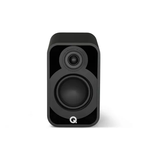 Q Acoustics Q5010 hyllykaiutin, musta, edestä ilman etuverkkoa q_acoustics_q5010_bookshelf_speaker_black-06475e85b7d11b.jpg