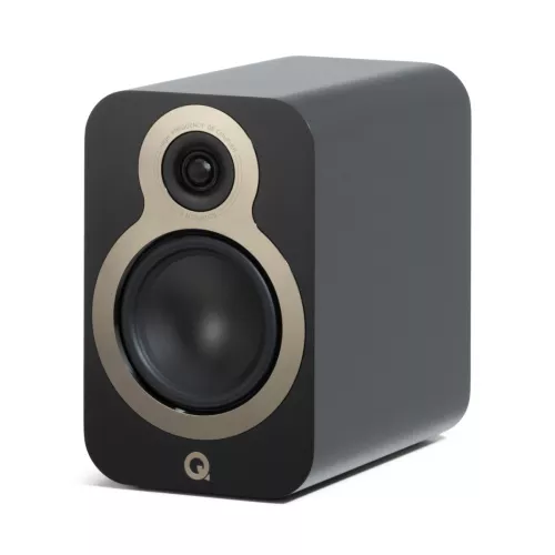 Q Acoustics Q3020C hyllykaiutin, musta